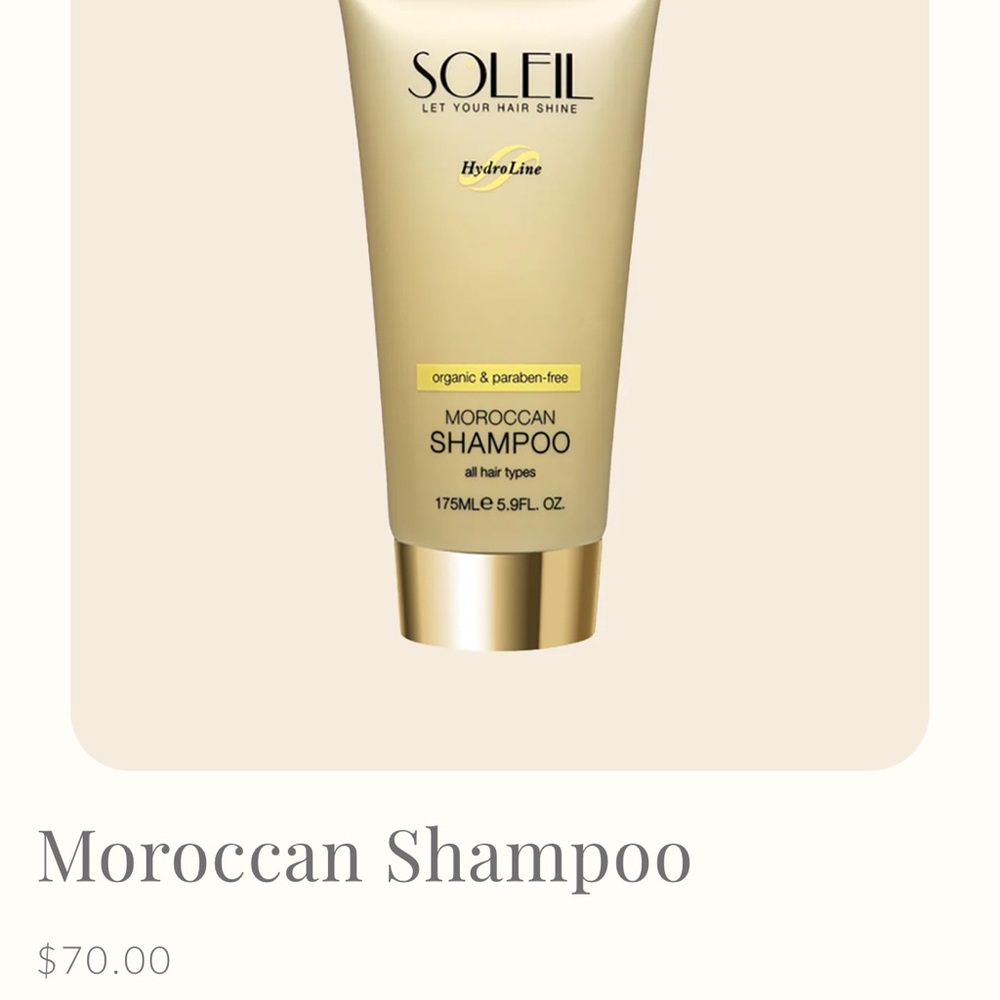 Moroccan Shampoo - Gold